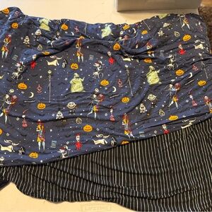 Little sleepies nightmare before Christmas bamboo large cloud blanket